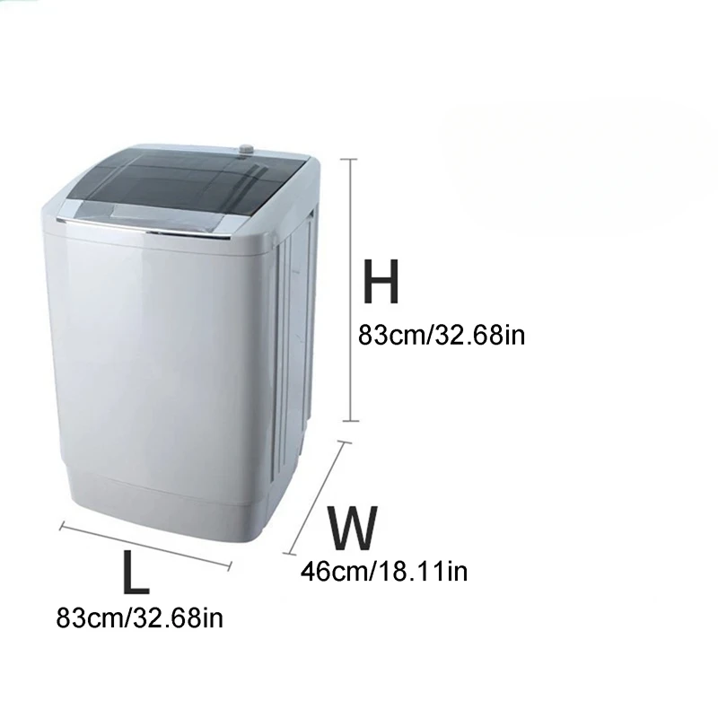 Double Cylinder Washing Machine Cover Double Drum Dustproof Washing Machine Cover Semi Automatic Upper Opening Cover Cloth