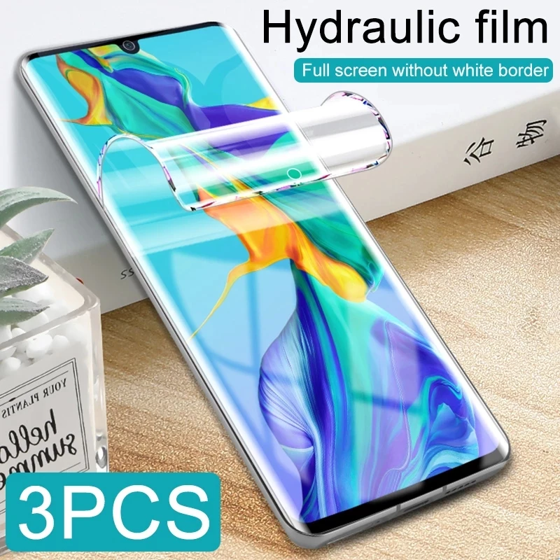 Защитная пленка для Huawei Honor Play 3E 8 8A Pro A8 20i 10 20 P30 Lite Youth, Гидрогелевая пленка, не стекло, 3 шт.