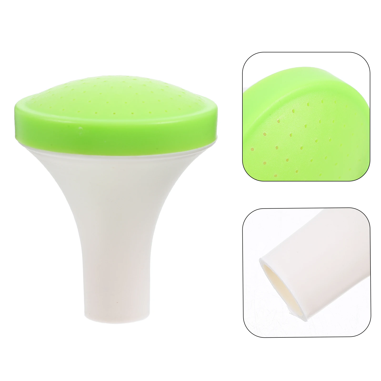 

Portable Watering Can Sprinkler Head Black Spout Thickened Material Versatile Bonsai Adapter Bottle Cap Long Term Use Gardening