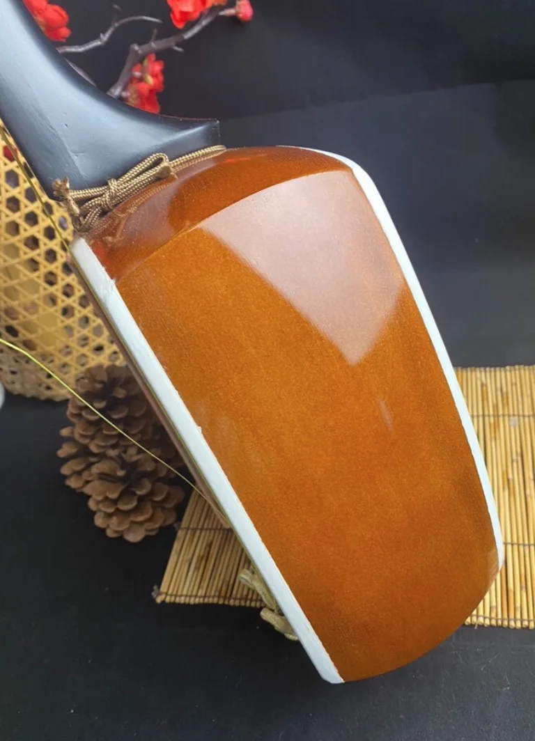 Shamisen Japanese Traditional 3-stringed Lute Musical Instrument for Collection Performance Gift