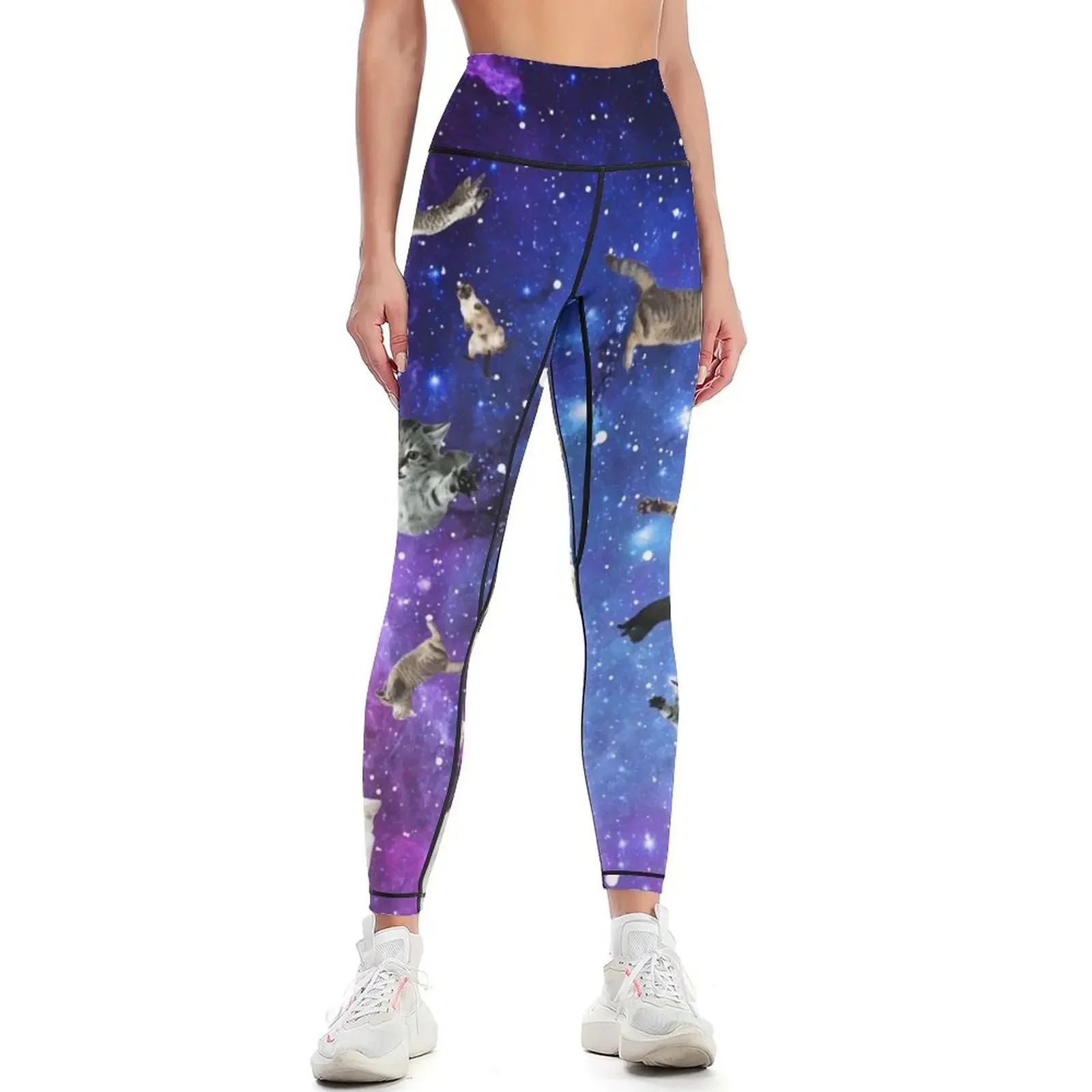 

Space Cats Leggings sports for gym sport set sportswear gym for physical Womens Leggings