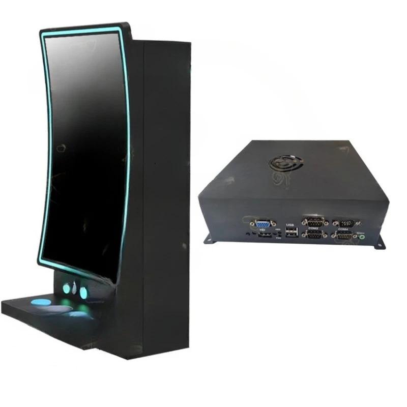 

2025 High Quality 32 Inch Metal Mount Wall Arcade Game Cabinet Skill Game with Light