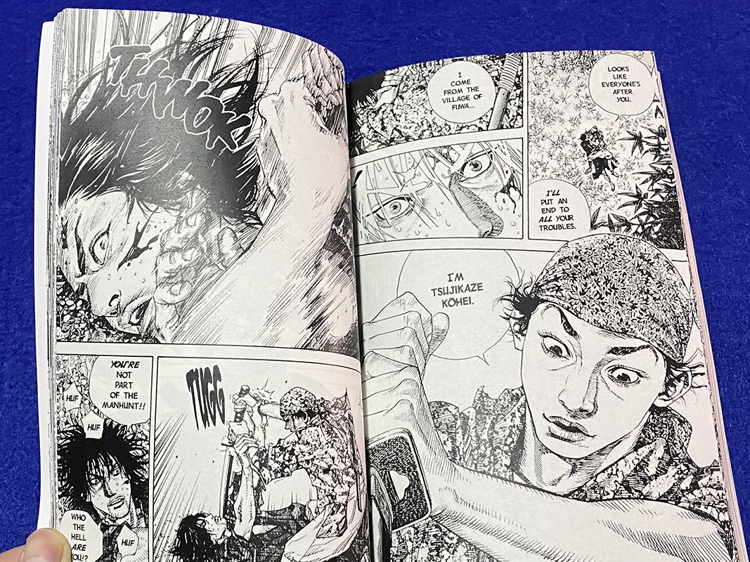 Nuovi libri Anime Vagabond Volume 2 Miyamoto Musashi Japanese Teen Mystery Romance English Comic Book Manga Book versione inglese