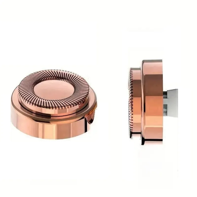 마무리 터치용 A94E-4Pcs 완벽한 얼굴 털 제거제 교체 헤드 - 무통 및 효과적인 제모