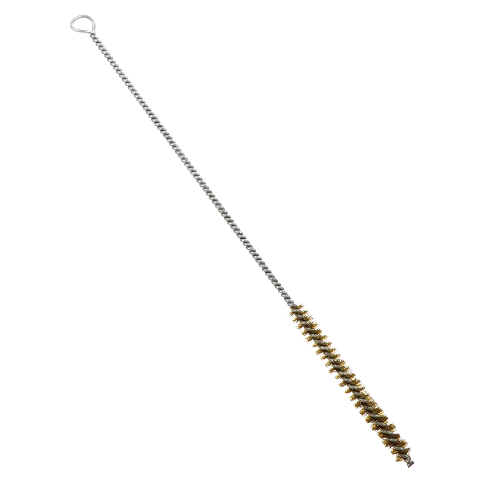

Copper Wire Rust Cleaning Brush Scratch Removal Welding Slag Dust for Steel Parts Narrow Crevice Access Scratch