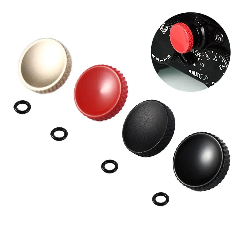 

Concave Shutter Release Button Knurling Design Ergonomic Camera Shutter Button Metal SLR DSLR Camera Triggers