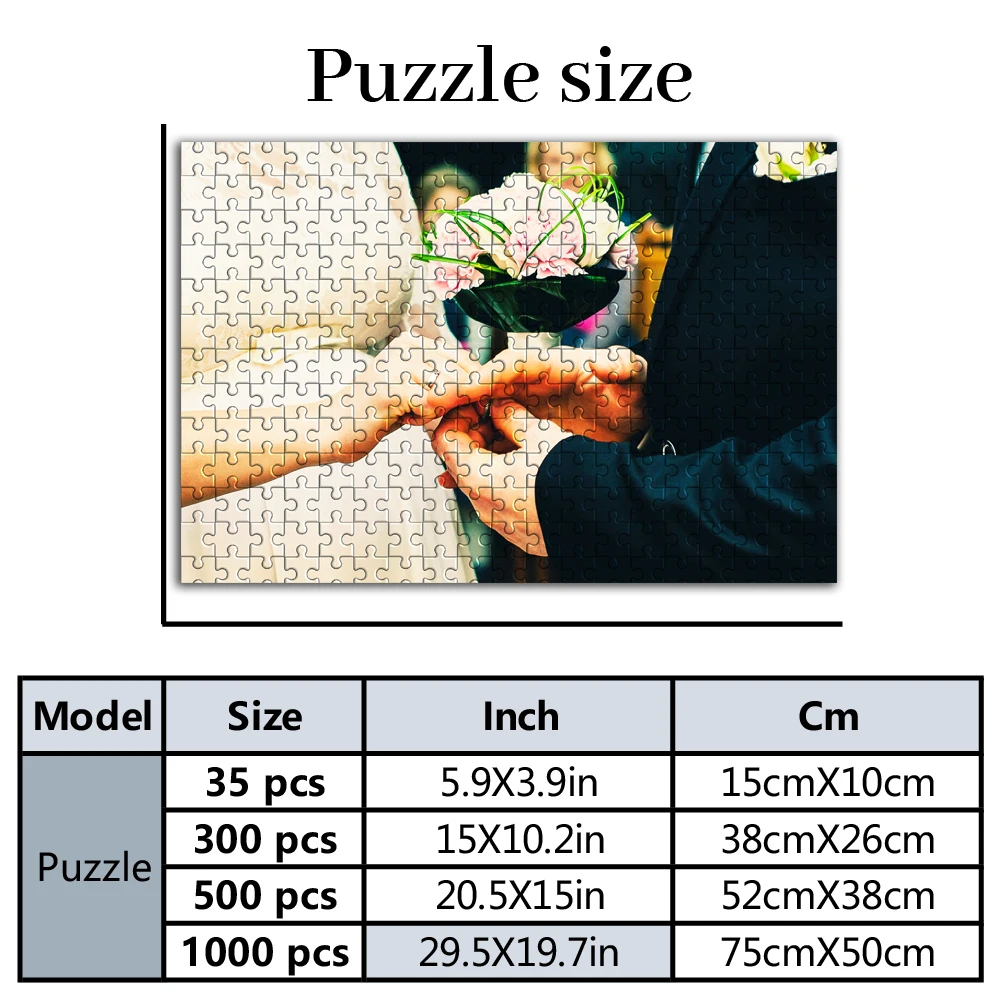 Personalized Custom Photo Puzzle Customize This Personalized Puzzle Can Be A Unique Gift For Family And Friends, A Memorable Kee