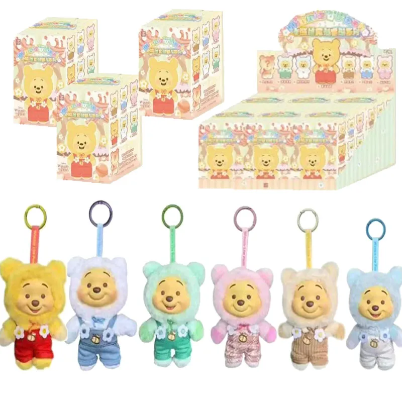 

HOT! Disney Winnie The Pooh Candy Series Blind Box Cute Pendant Doll Surprise Mystery Box Car Bag Decoration Kids Christmas Gift