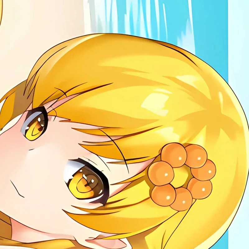DIY Personalized Dakimakura Anime Oshino Shinobu Pillowcase Double-sided Print Body Pillow Cover Case