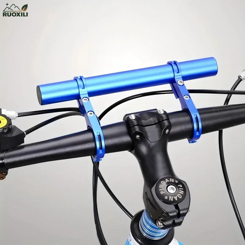 

Bike Handlebar Extender Universal Aluminum Alloy Headlight Horn Flashlight Mount Bracket for Mountain/Road Bicycles & Scooters