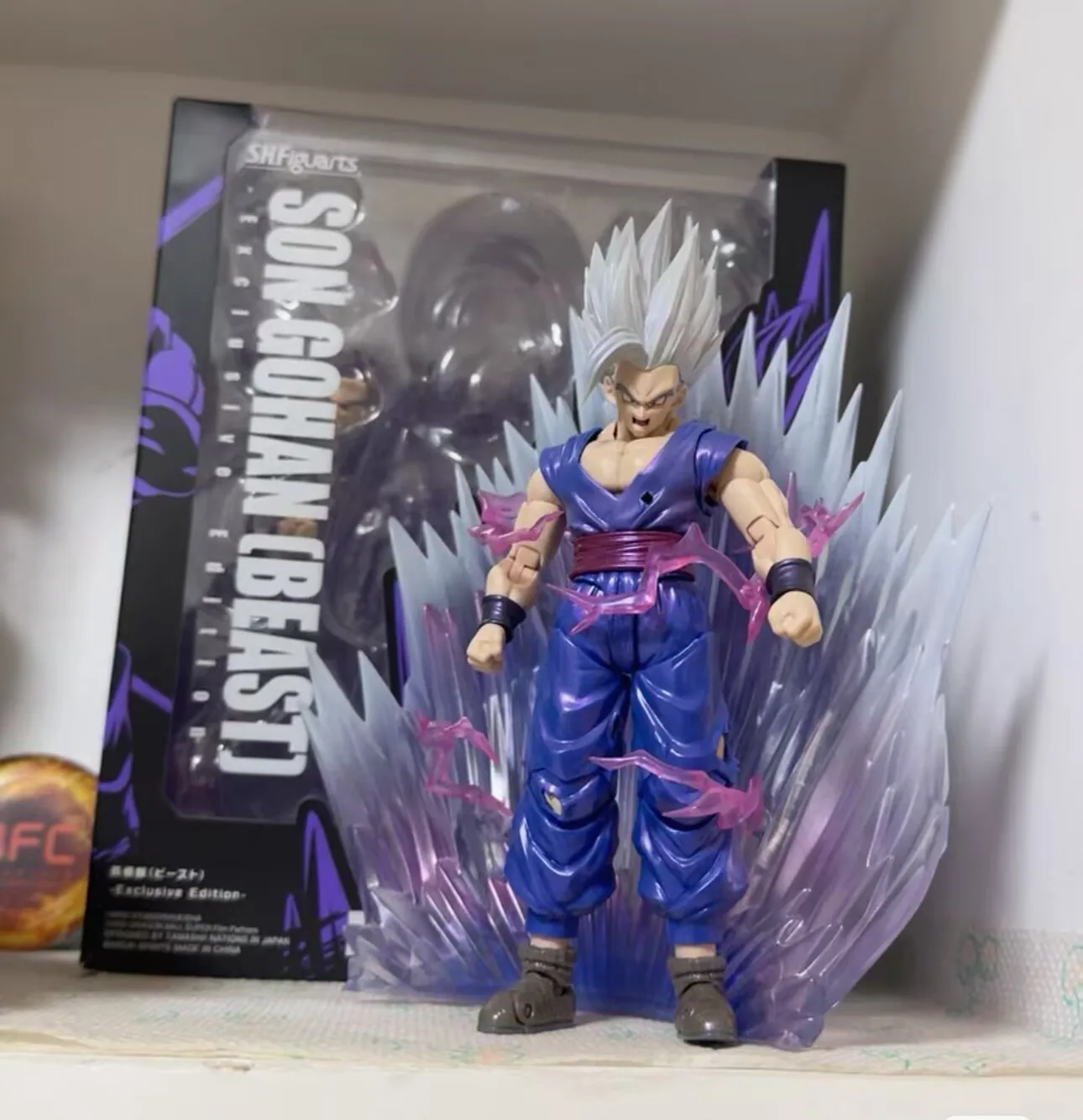 在庫あり 発送 バンダイ SHF 孫悟飯（獣） SDCC-2025-限定版 ドラゴンボール超 スーパーヒーロー モデル玩具 ギフト