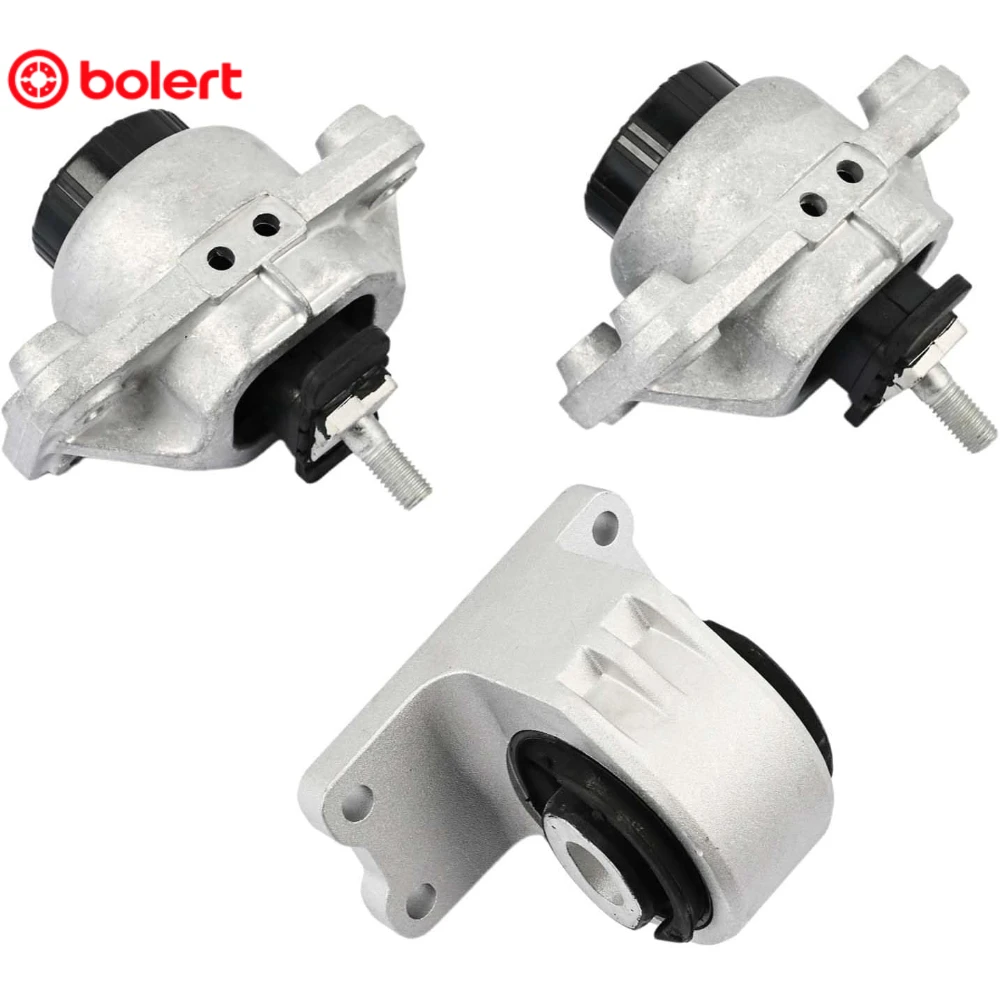 3Pcs Engine Motor Mount Kit for Land Range Rover Sport Discovery Defender 90 110 130 2013-2023 LR179381 LR039598 LR092039