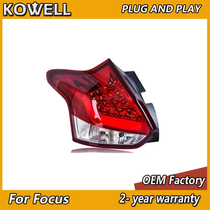

Car Styling for Ford Focus Hatch-back Taillamp 2012 2013 2014 Focus Taillights Rear DRL Fog Brake Turn Signal Reversing
