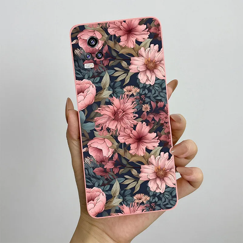 For Vivo V20 V2025 V2024 Case V20 Pro S7 Soft Silicone Protective Back Cover VivoV20 20pro Paint Printing Shockproof Phone Shell