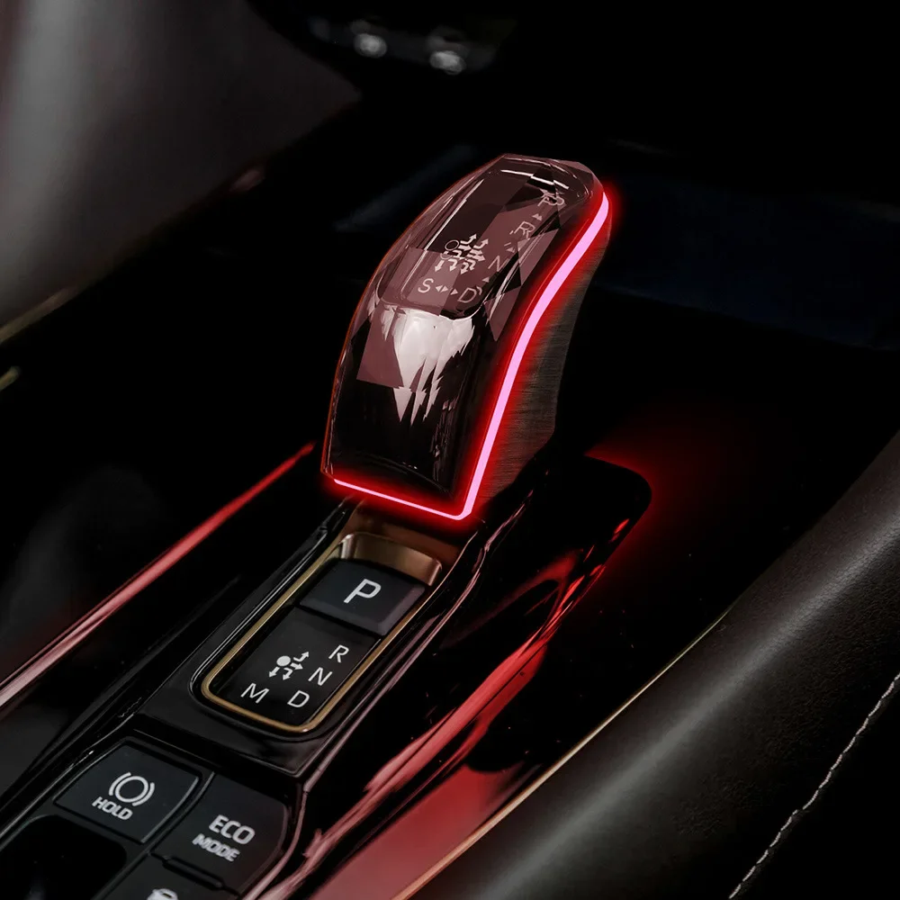 for ALPHARD VELLFIRE 40 Right-hand Drive Crystal Gear Shift Head Synchronize the Color of Roof Light Shift Rod Head