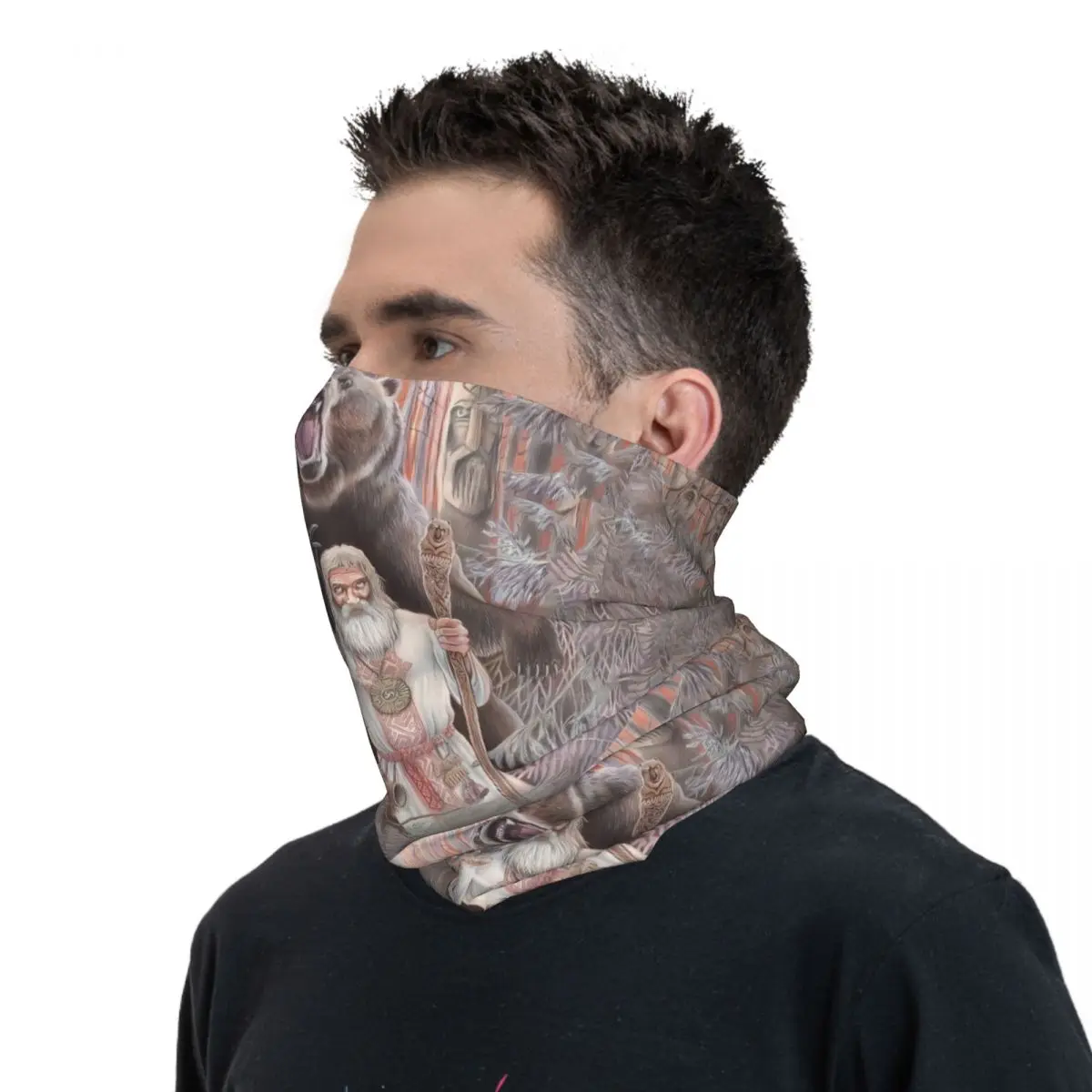 Savages Scarf Neckerchief Neck Face Mask Polyester