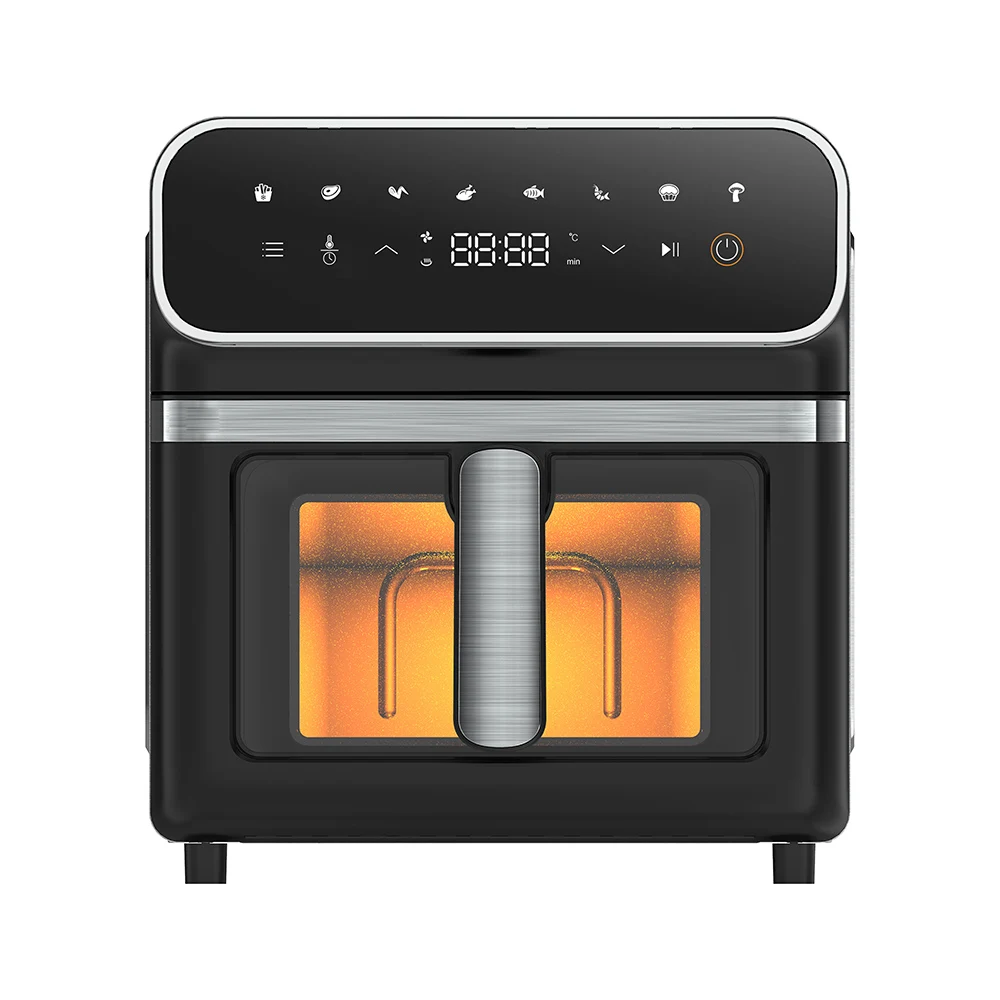 

2026 New Model Multi-functionalSmall Kitchen Appliances Oil-free 6L air Fryer Oven Stainless Steel Smart Air Fryer Digital up an