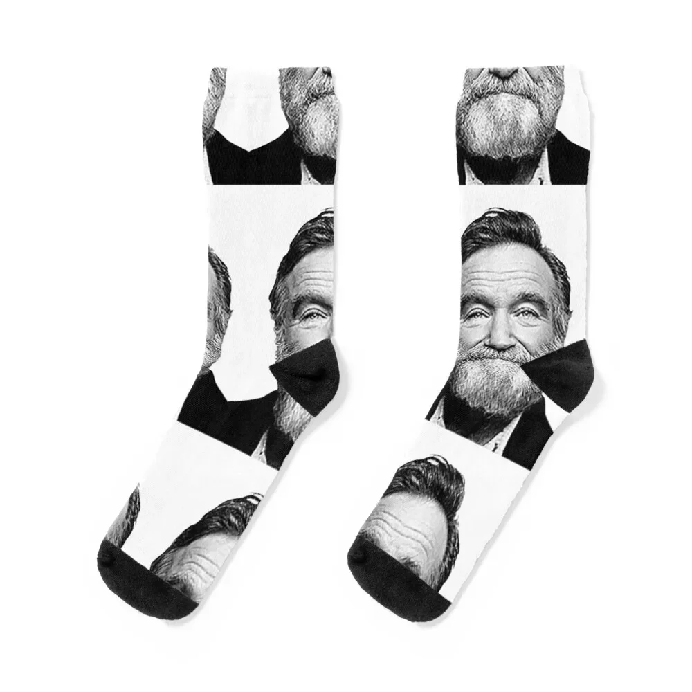 

Robin Williams Socks funny gifts custom Running sheer Woman Socks Men's