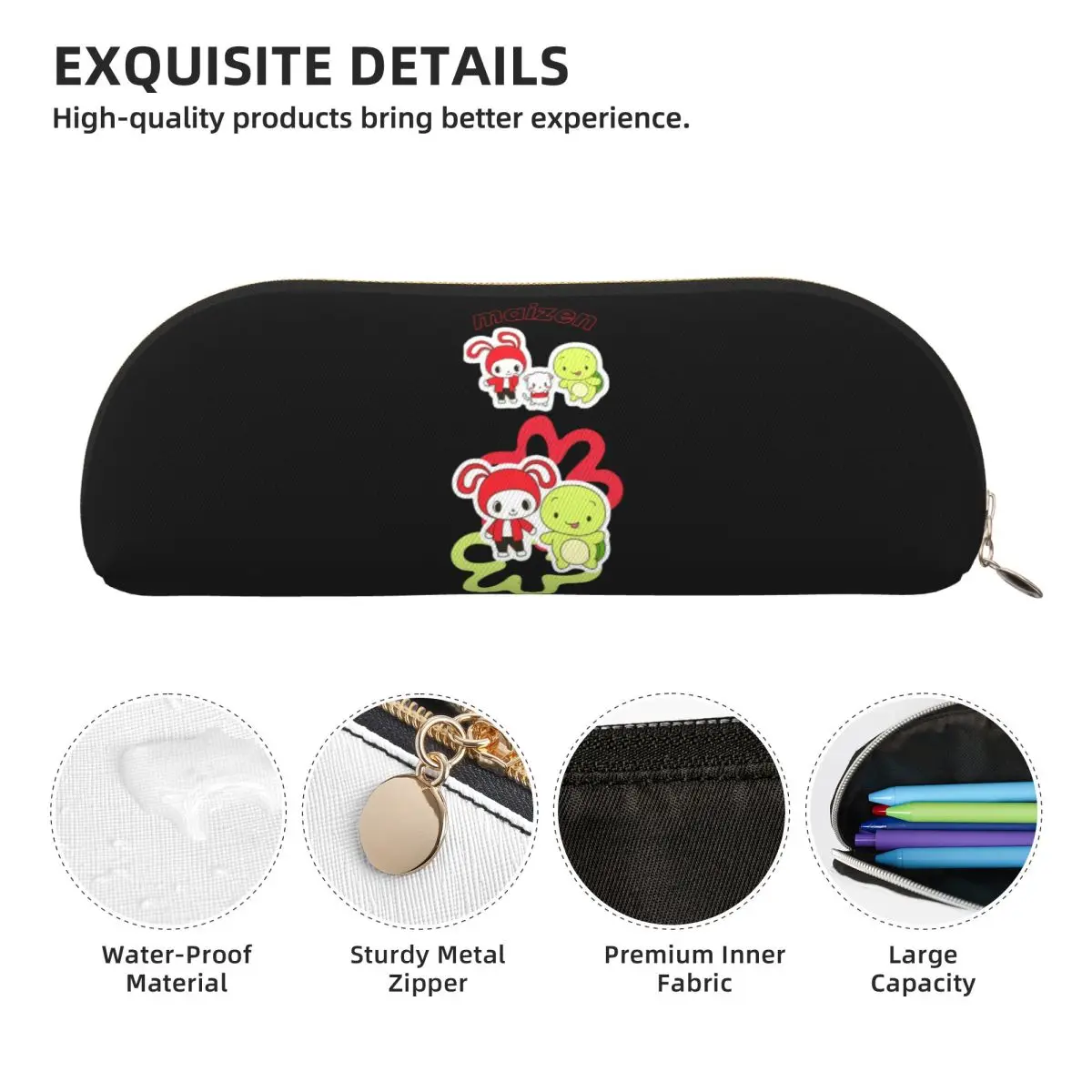 Jj ميكي مايزن مقلمة قلم رصاص الحقيبة تخزين القرطاسية لوازم تخزين كبيرة صندوق القلم حقيبة أقلام رصاص لهدايا الطلاب