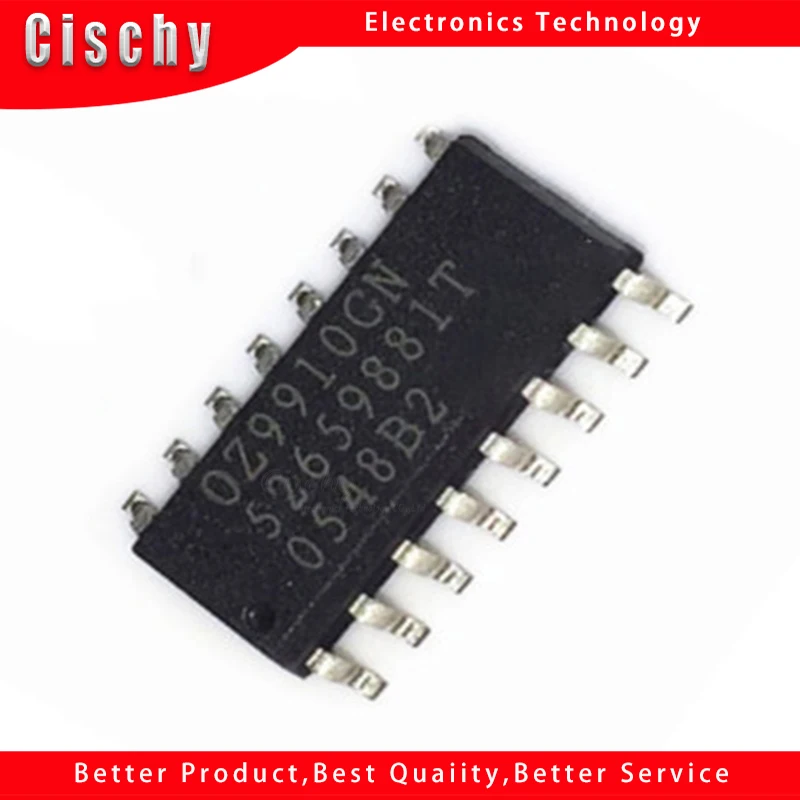 5pcs/lot OZ9910GN OZ9910GN SOP-16 In Stock