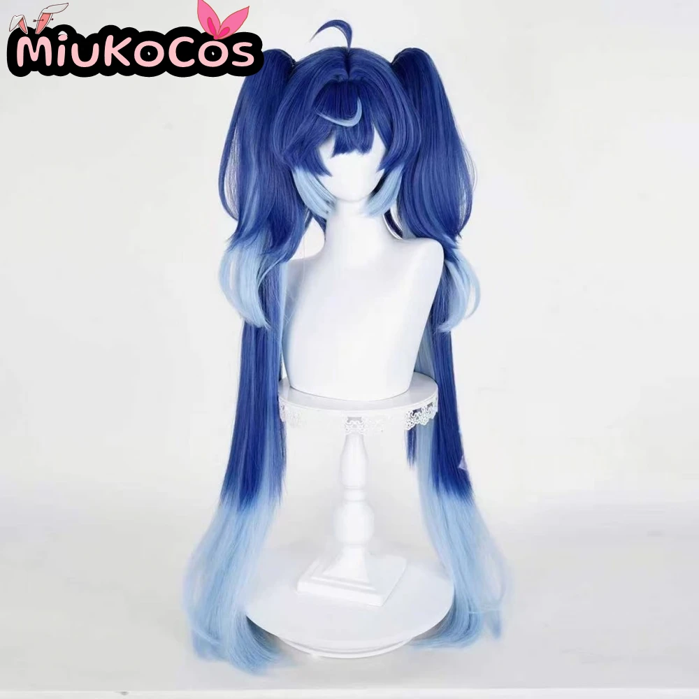 재고 있음 Iuno 코스프레 가발 MiukoCosplay 게임 Wuthering Waves 코스프레