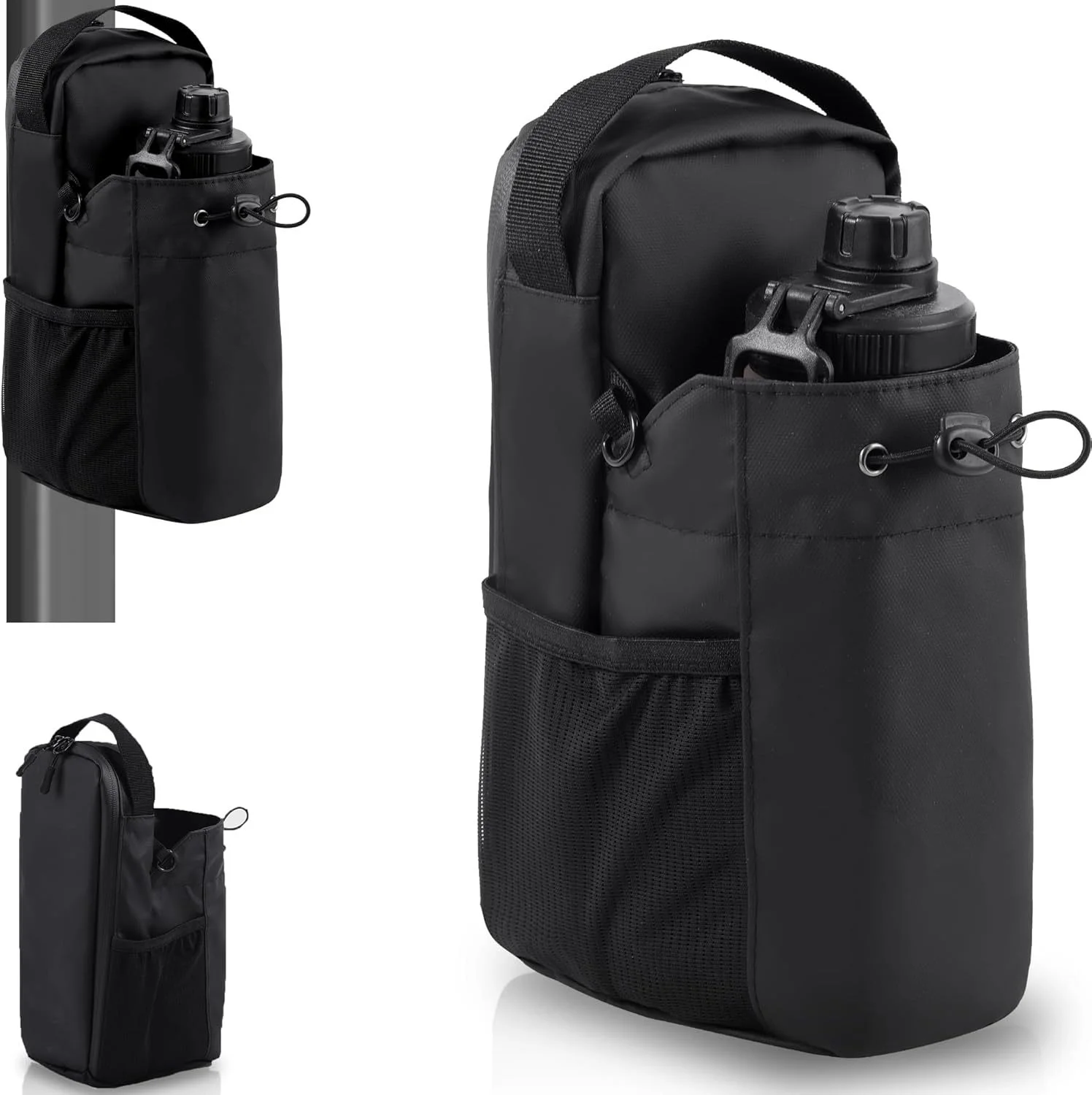 Bolsa de gimnasio magnética súper resistente para teléfono, botella de agua, almacenamiento portátil para Fitness, accesorios deportivos, portador de gran capacidad