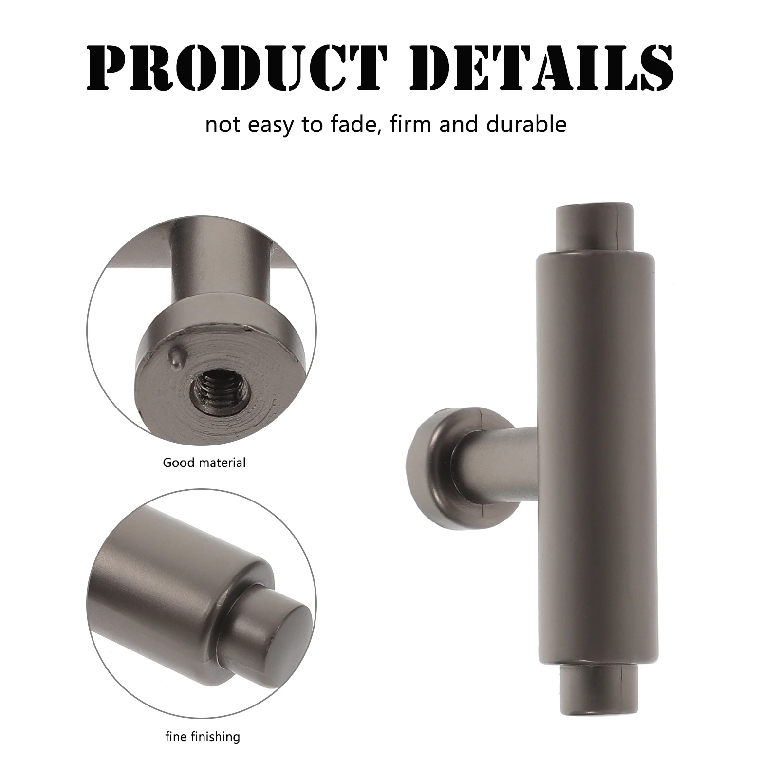 

2pcs Cabinet Zinc Alloy Sturdy Durable Drawer Pulls Furniture Accessory Replacement Pull Handle For Kitchen Wardrobe Dresser