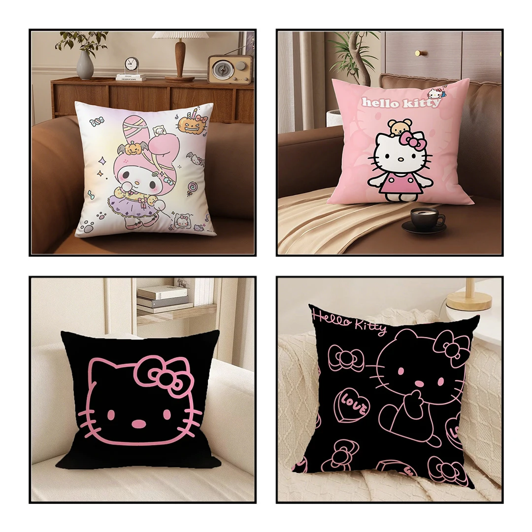 

Adorable Sanrio Character Pillow CoverSuitable for sofa car bedroom decorative cushion cover pillow cover