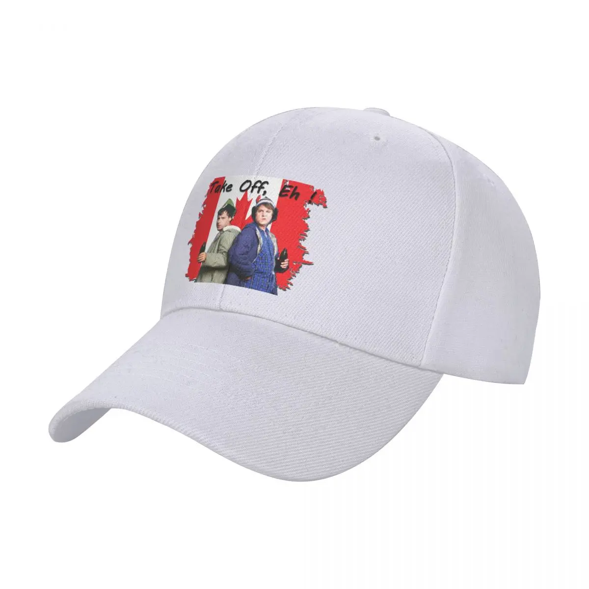 Bob and Doug McKenzie Take Off Eh! - Vintage Canadian Comedy SCTV Baseball Cap Beach Bag Sun Cap Woman Men's