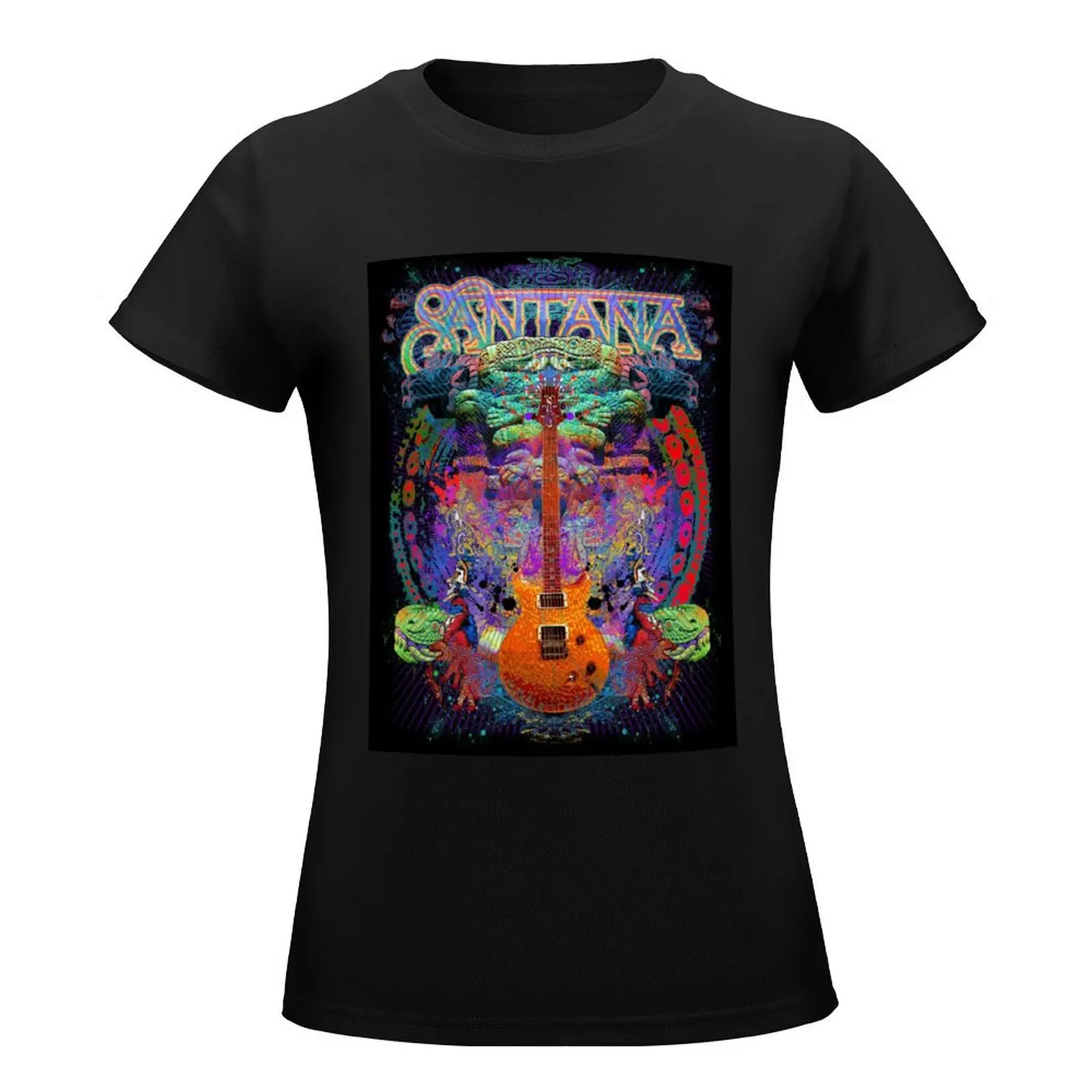 Santana - Album Cover T-Shirt cute tops cute clothes plus size tops Womens graphic t shirts