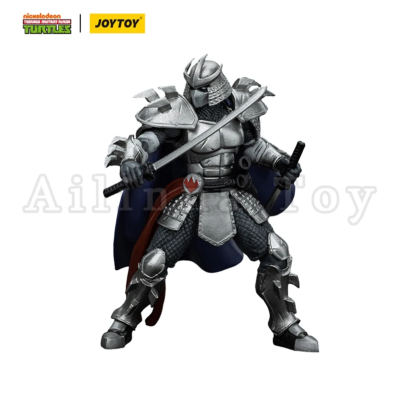 JOYTOY 1/18 Action Figure Turtles Shredder Foot Clan Re-issue Version Anime Toy