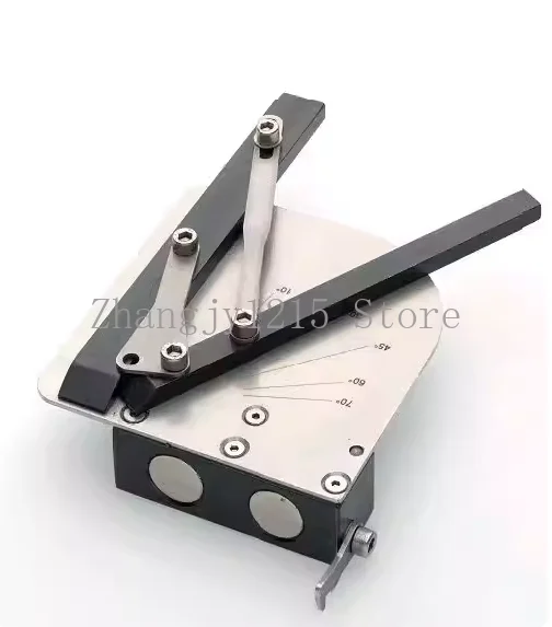 Hot unique tool for sheet metal bending Press brake front support magnetic angle positioning artifact