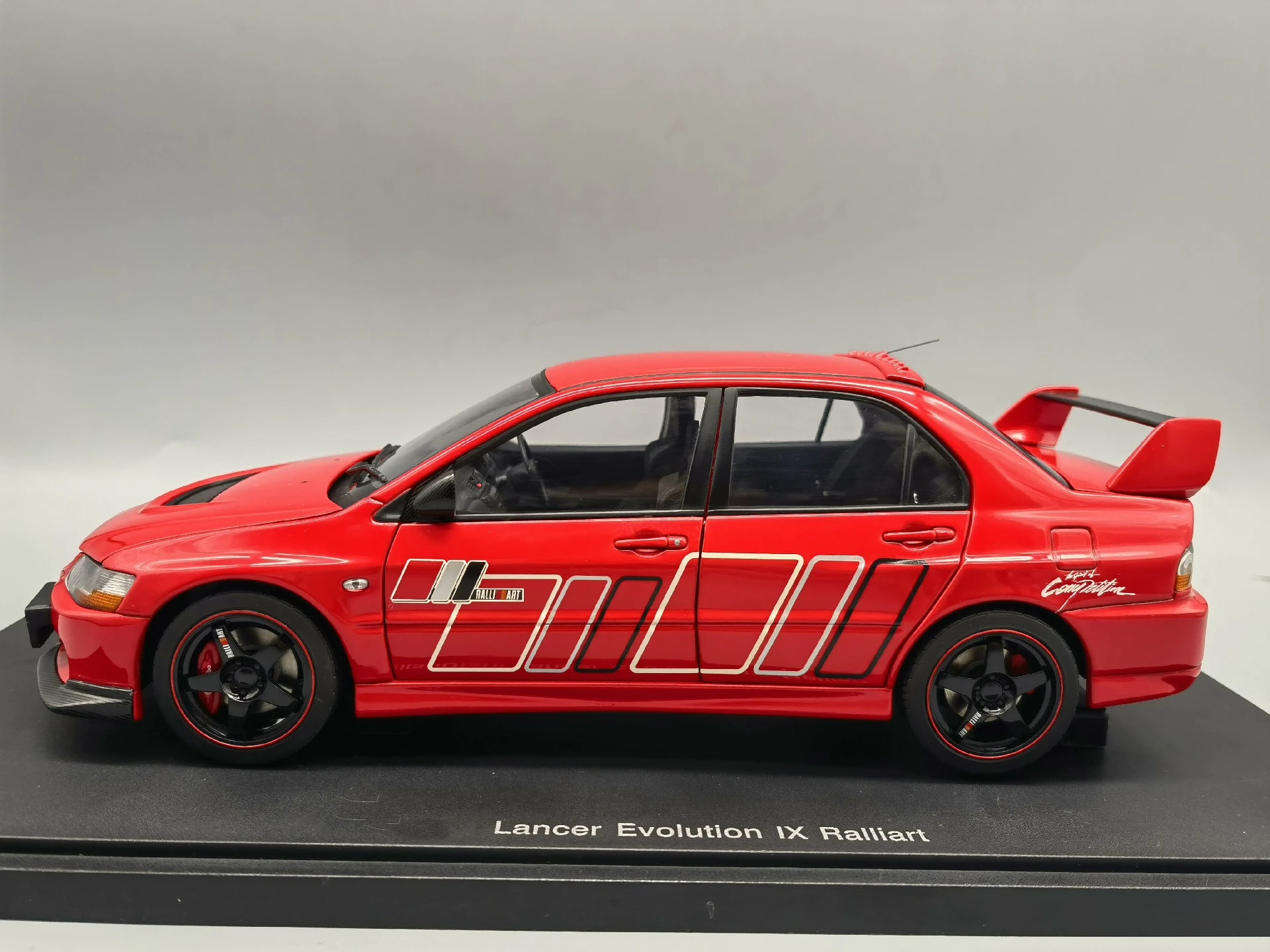 Autoart 1:18 EVO IX Ralliart Simulation Limited Edition All Open Alloy Metal Static Car Model Toy Gift