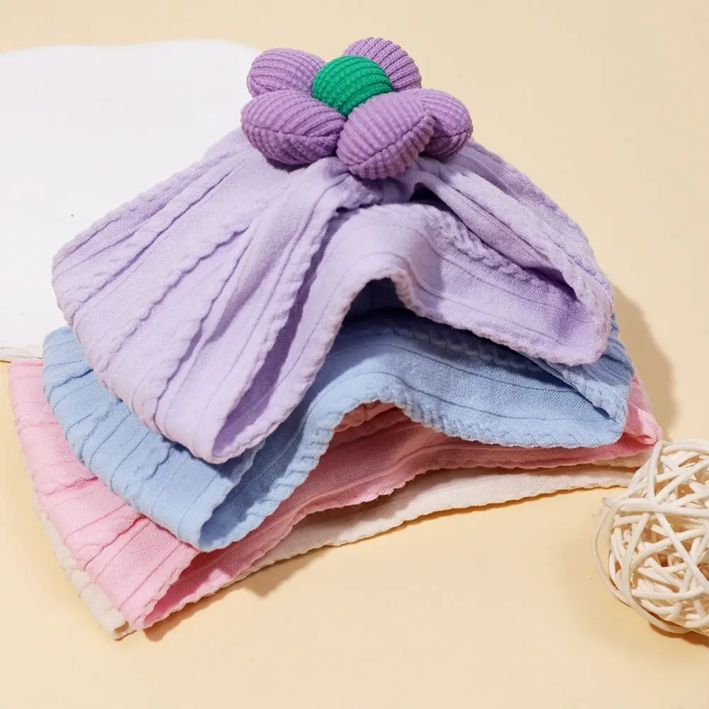 Accessori per capelli elastici per bambini con fiore carino, fascia larga per neonato, in nylon, morbido ed elastico