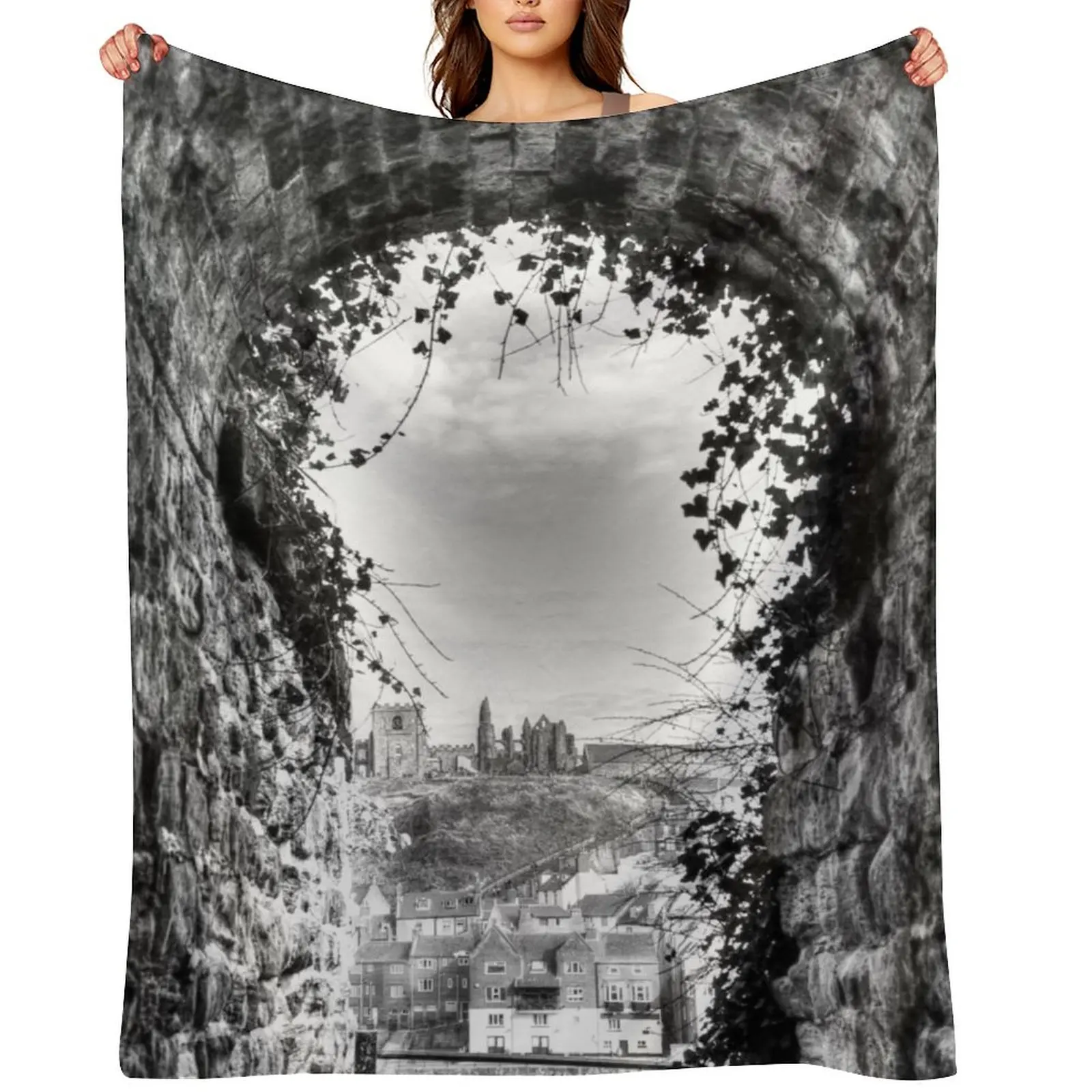 Whitby Abbey Throw Blanket For Baby warm for winter Thins Decorative Sofas Blankets