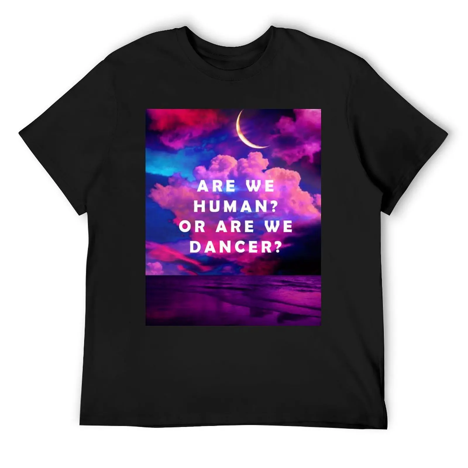 Are we human or are we dancer ? the killers design T-Shirt blacks for a boy shirts men graphic