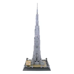 Worlds Tallest Architecture The Burj Khalifa Tower of Dubai Building Blocks Model Assembly Bricks Kits for Kids Adults Toys Gift