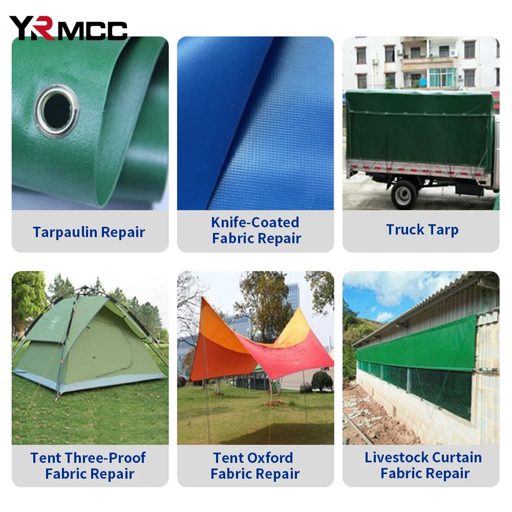 Rv خيمة ملصق القماش المشمع شريط لاصق سيارة التخييم ملحق التصاق قوي التخييم اكسسوارات متنقل Campervan الأدوات #3