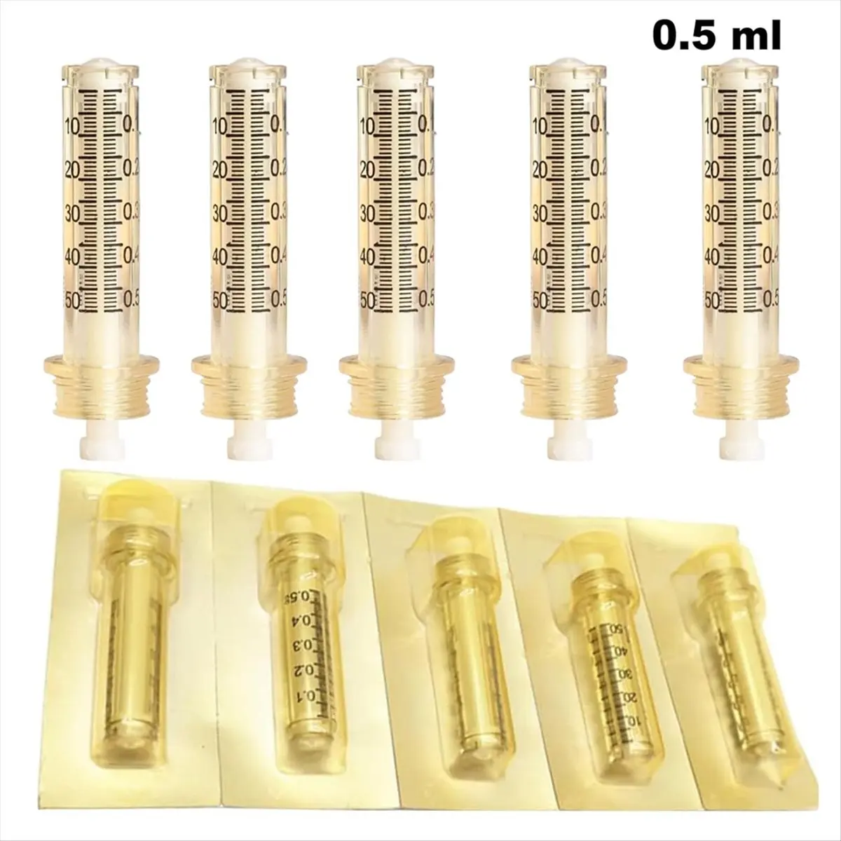 DT38 Empty Ampoule Nozzle - Disposable ,Individually Wrapped (10pcs) 0.5ML