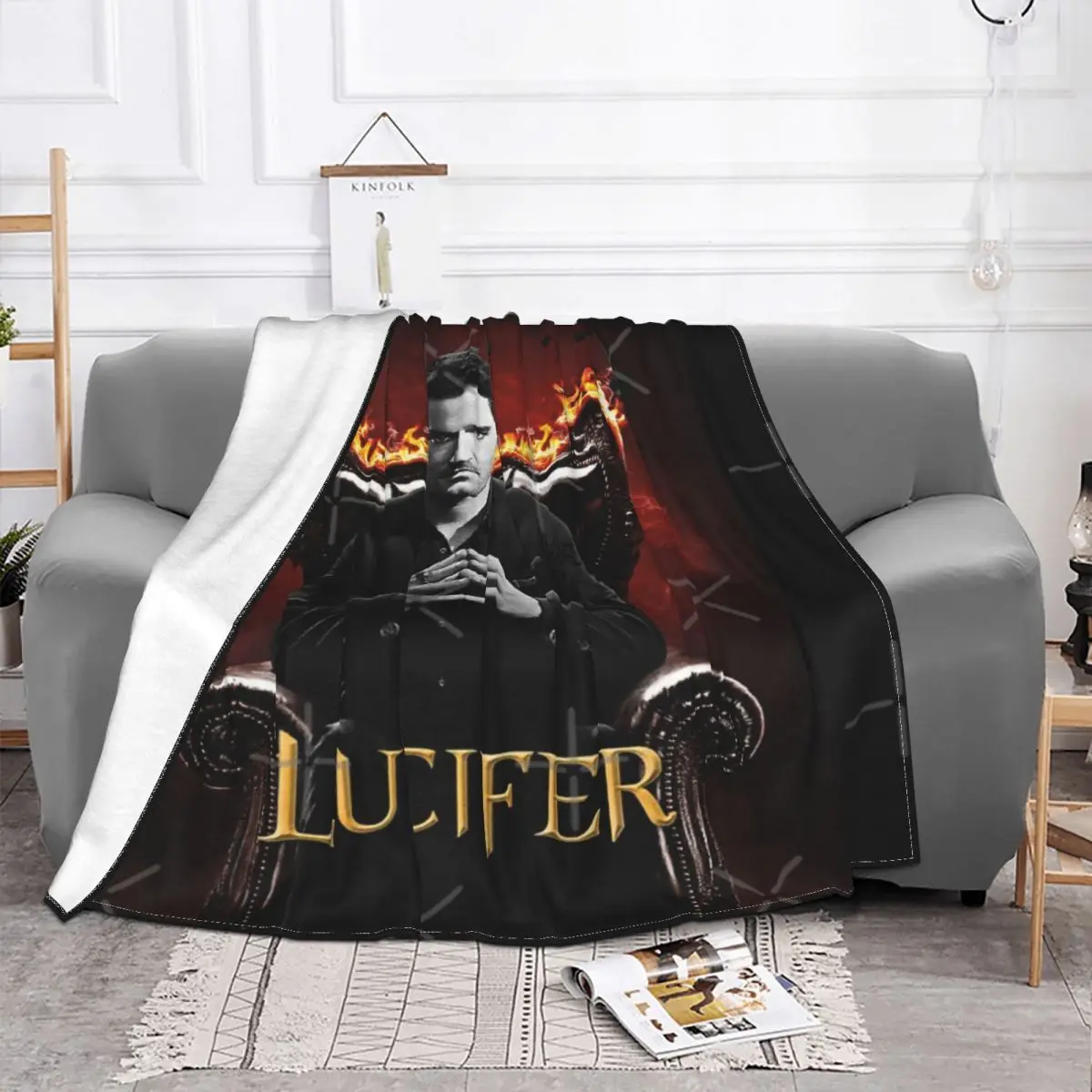 Lucifer 12 Quilt Knee Blanket Couple Blankets Blankets And Blankets Throw Blanket