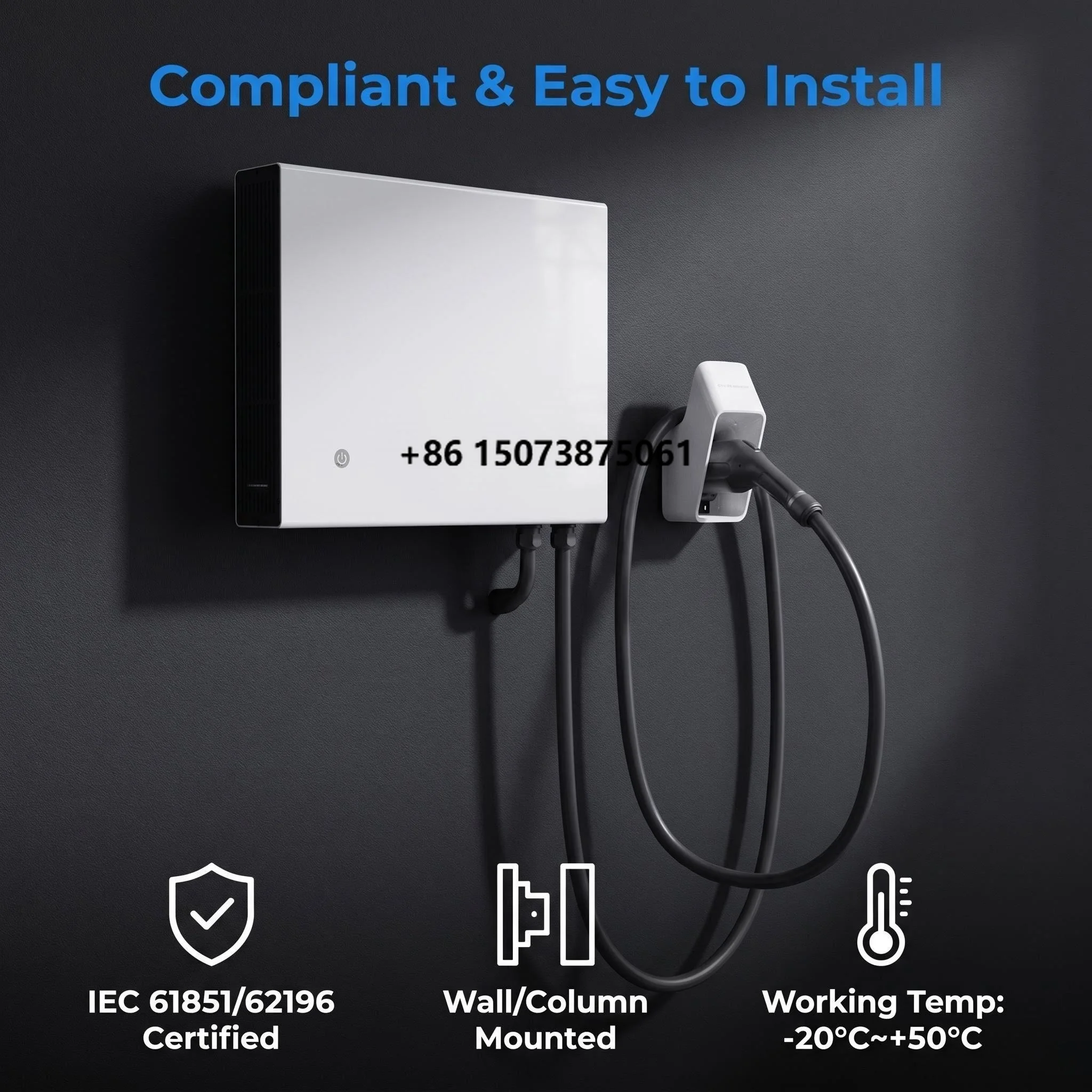OEM ODM  or Commercial DC EV Charging Station 20KW30KW40KW Power Dc Fast Ev Charger