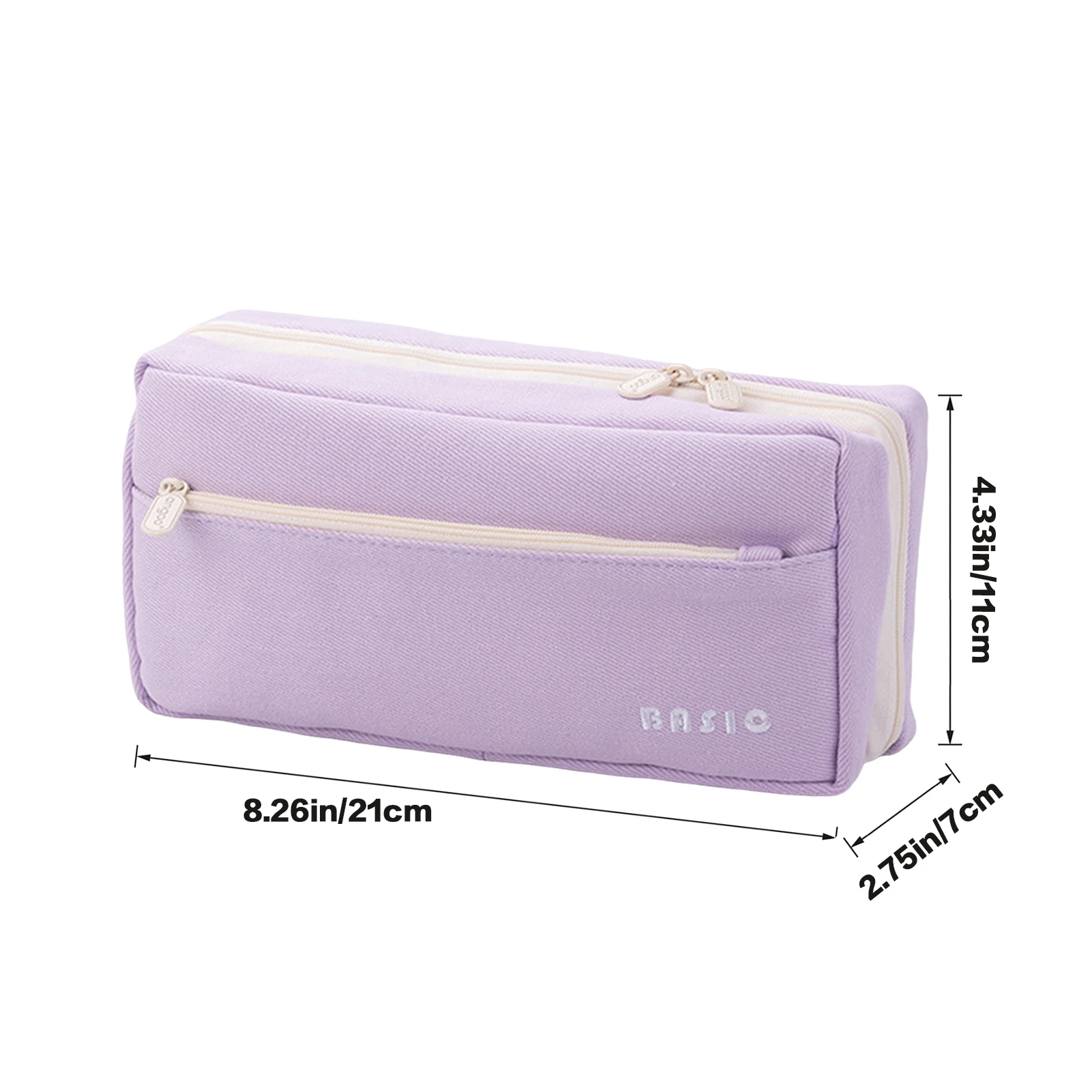 School Pencil Bag Stationery Organizer Multifunction Pen Organizer Pouch for Students School Supplies