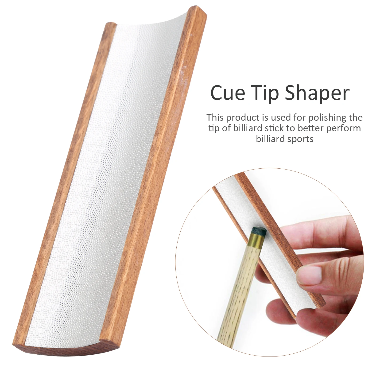 Billiard Tip Shaper Burnisher Pool Stick Tip Repairing Trimmer Scuffer Sander Tool Wood Metal Stick Tip Sander Supplies