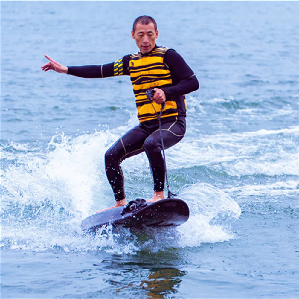 top high carbon fiber electric surfboard jet