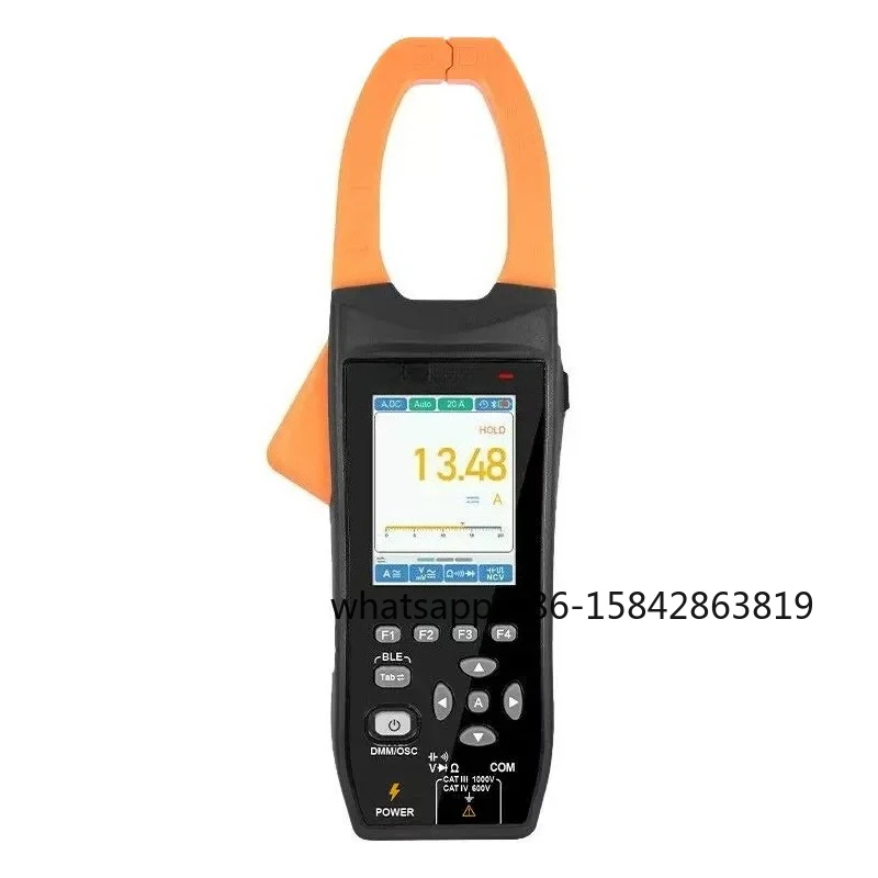 Digital Oscilloscope Clamp Meter VC616E AC and DC Current True RMS Bluetooth Recorder VC616F