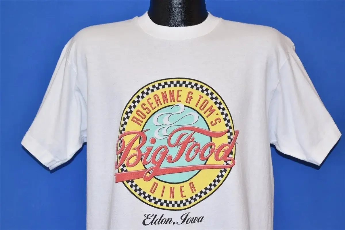 90s Roseanne Tom s Big Food Diner T Shirt Extra Large