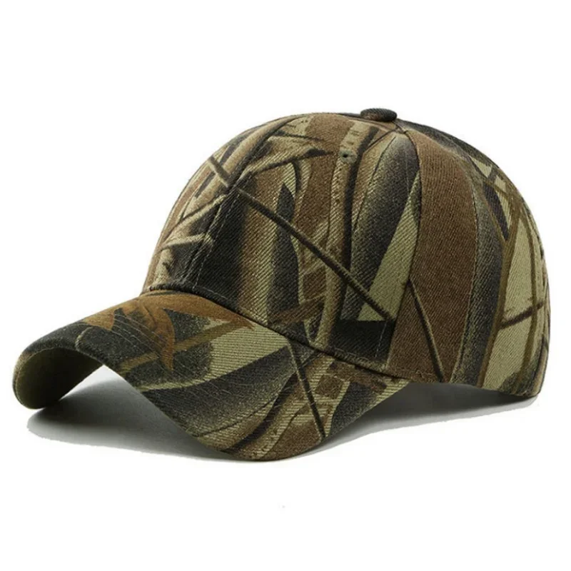 Men Camouflage Printing Fishing Caps Outdoor Hunter Camo Casquette Hat Climbing Hunting Hiking Desert Hats Sports Caps