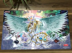 YuGiOh Rainbow Dragon TCG CCG Mat Trading Card Game Mat Table Playmat Desk Gaming Play Mat Mouse Pad 60x35cm Free Bag