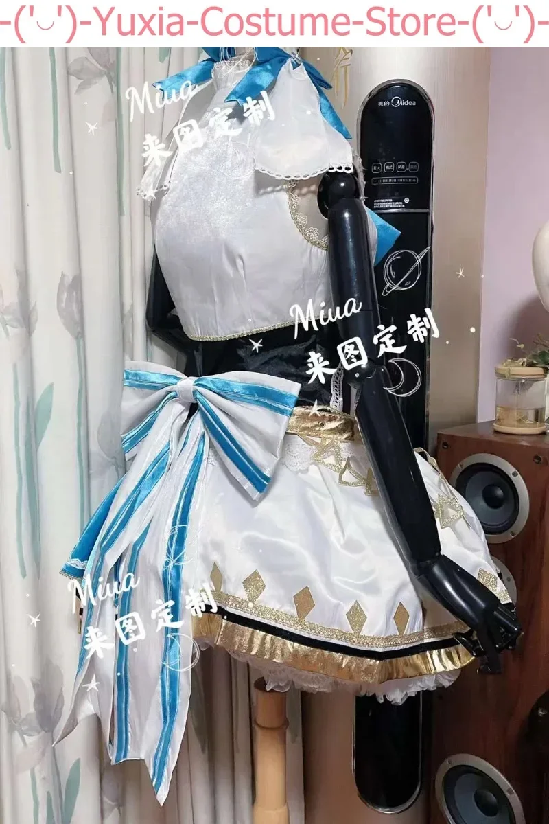 Hololive Shirakami Fubuki traf das Lied Kostüm Cosplay Kostüm Cos Spiel Anime Party Uniform Halloween spielen Rolle Kleidung Kleidung