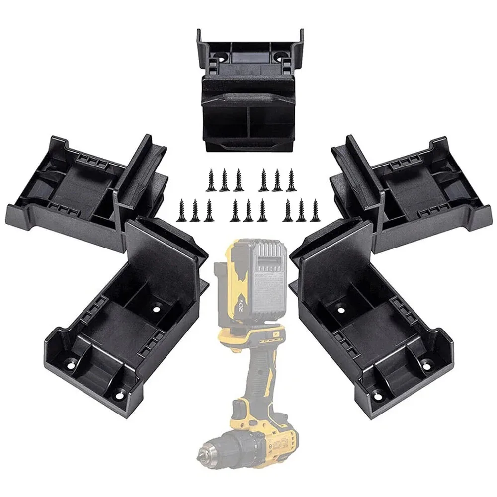 5er-Pack Werkzeughalterung für Dewalt für Milwaukee 18V 20V Bohrmaschinen Akkuhalter Batteriehalterung Dockingstation Befestigungssitz – Detail 1